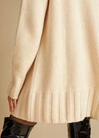 Pull Paola en cachemire - Custard