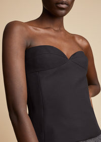 Top Prim en laine - Black