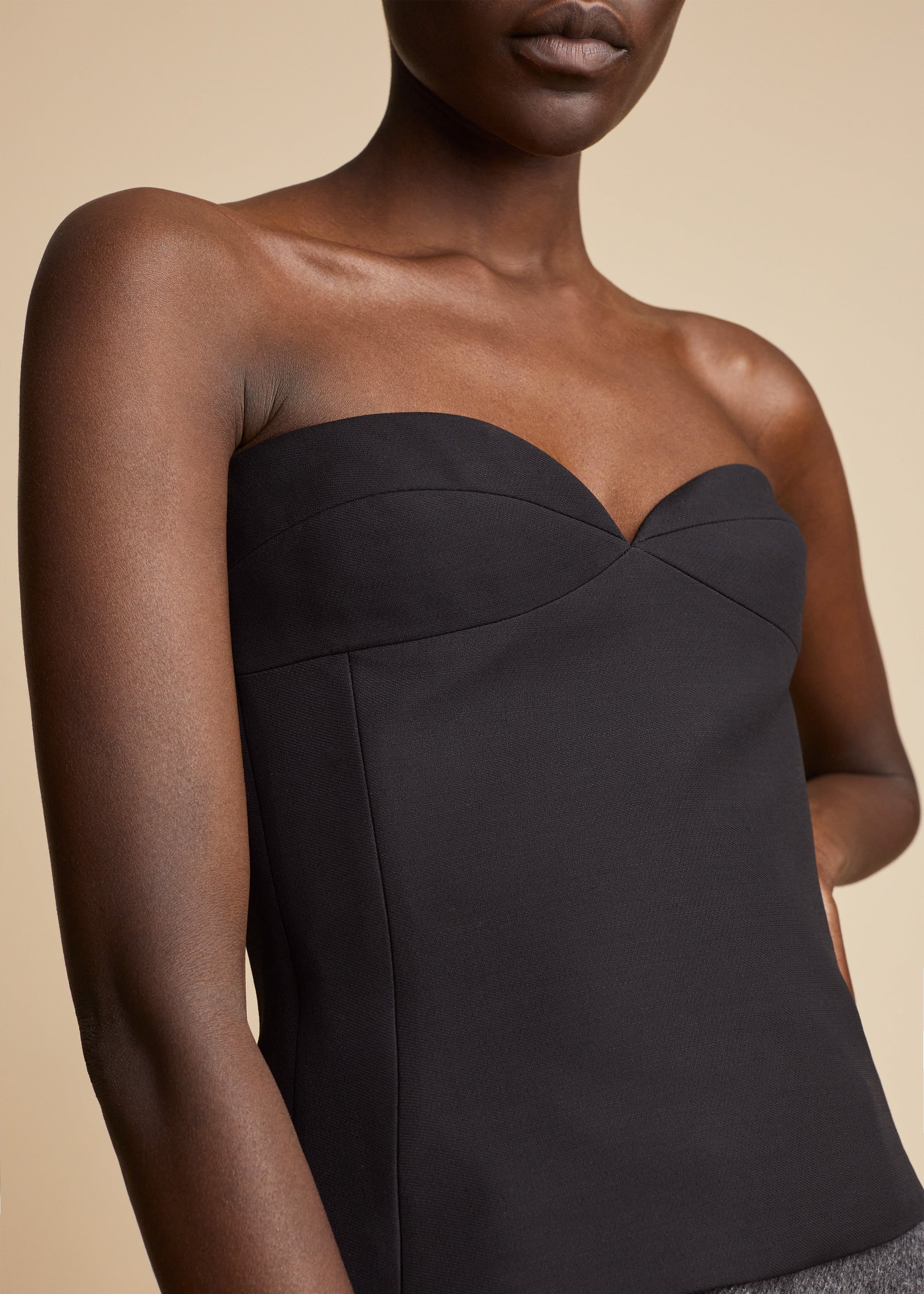 Top Prim en laine - Black