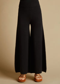 Pantalon Rachelle en cachemire - Black