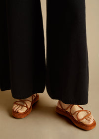 Pantalon Rachelle en cachemire - Black