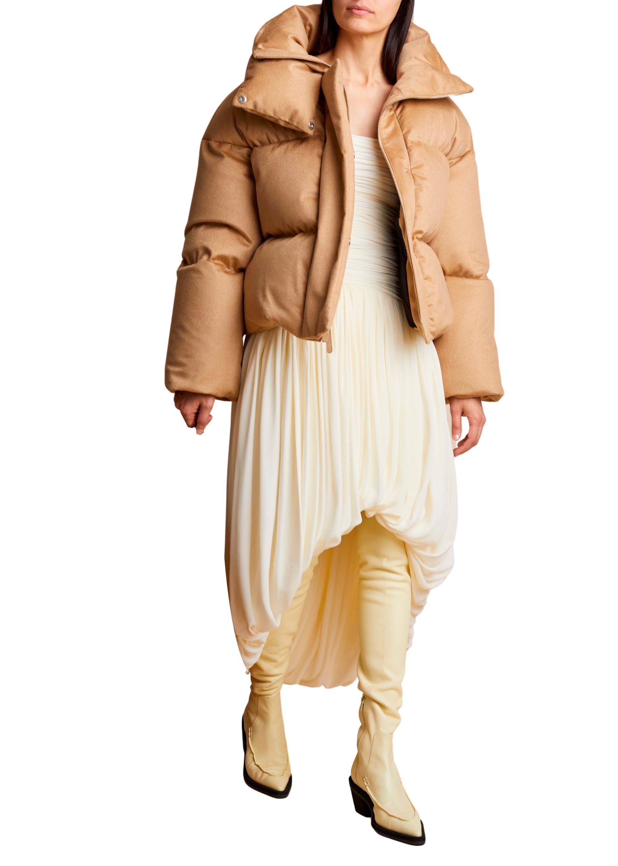 Veste Raphael en cachemire - Caramel