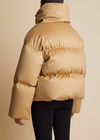 Veste Raphael en cachemire - Caramel
