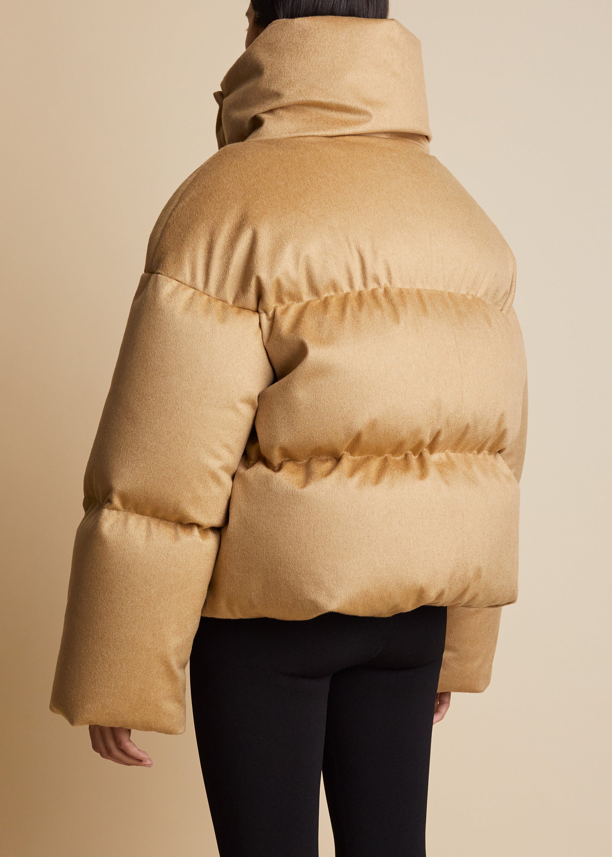Veste Raphael en cachemire - Caramel