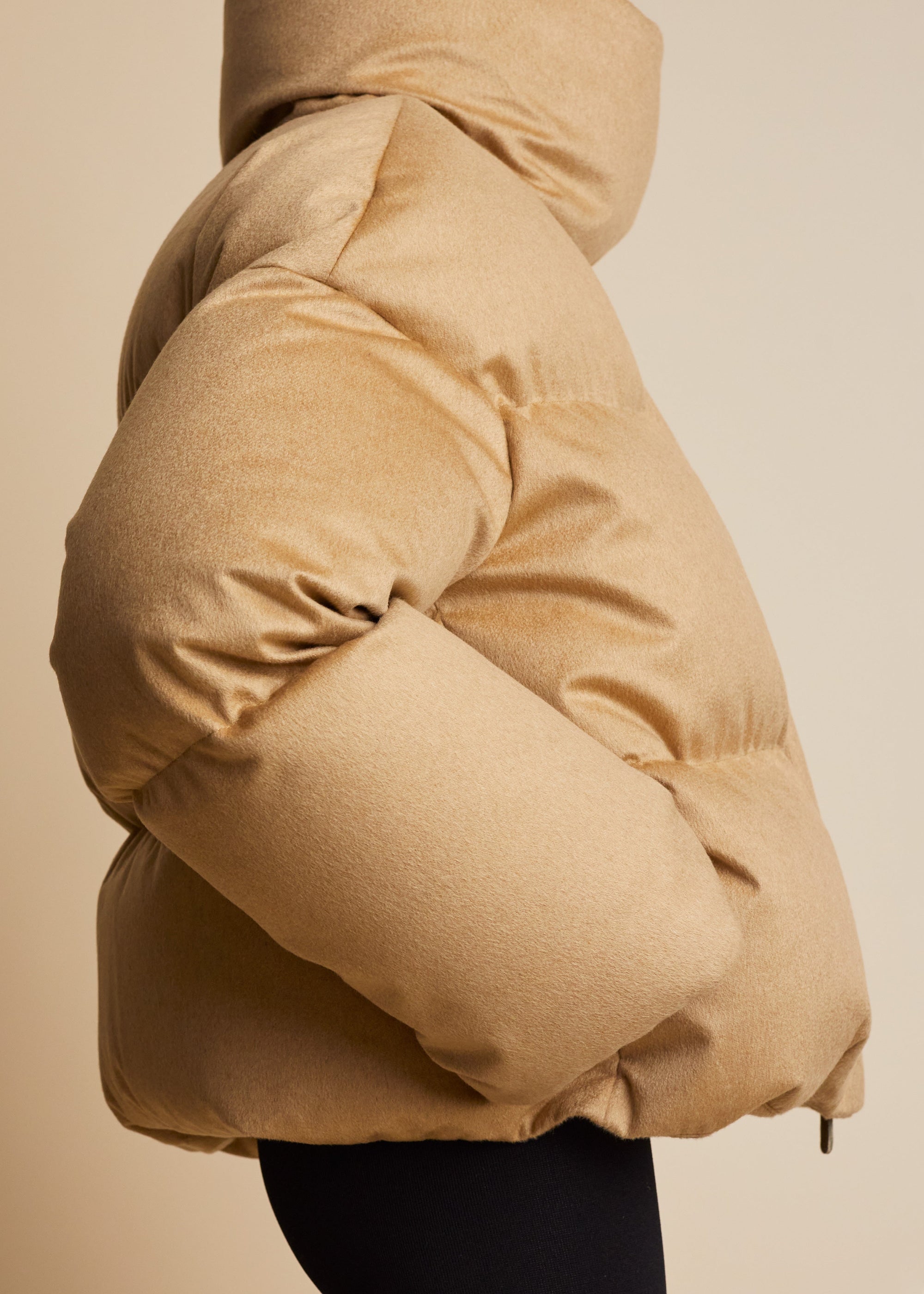 Veste Raphael en cachemire - Caramel