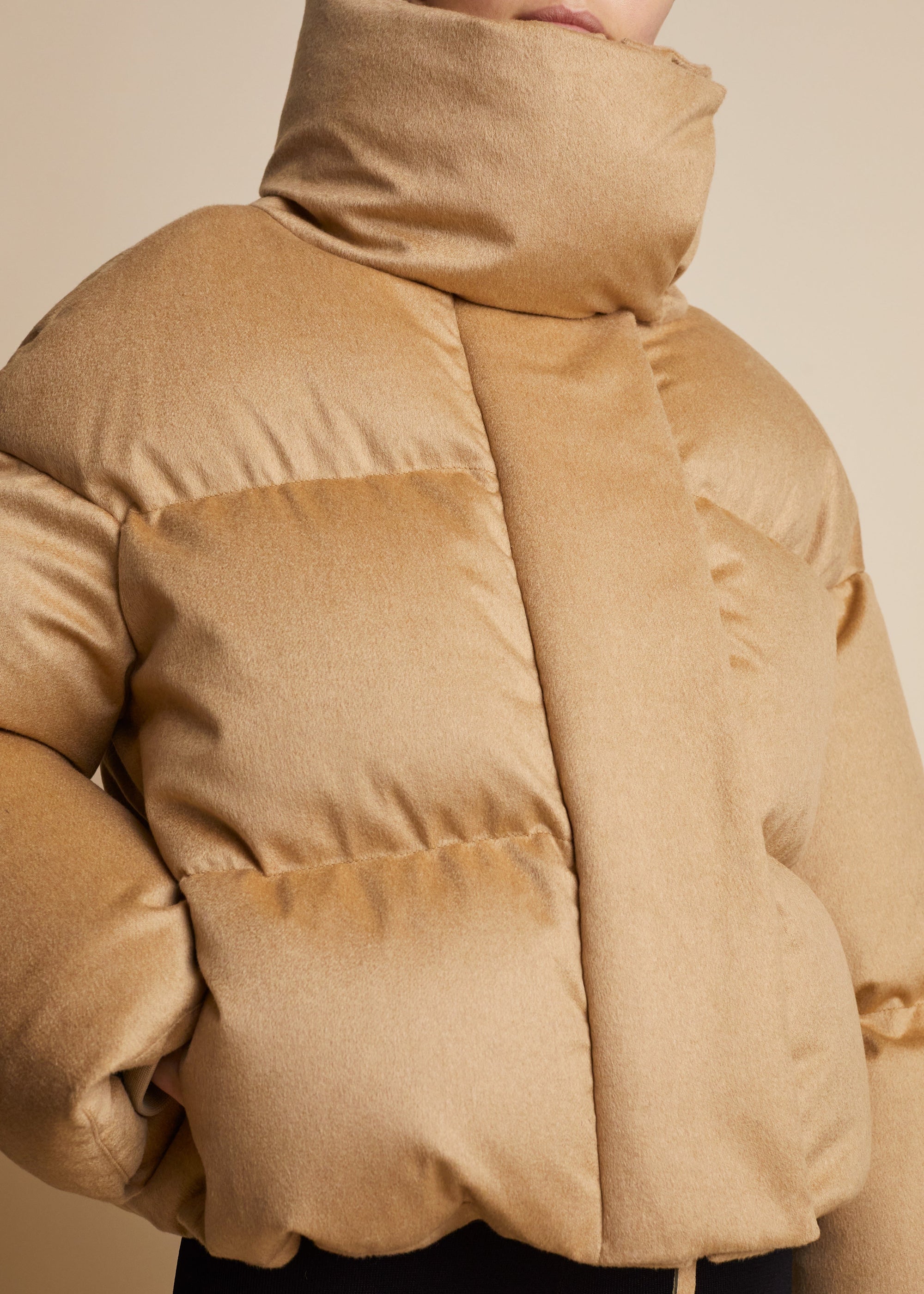 Veste Raphael en cachemire - Caramel