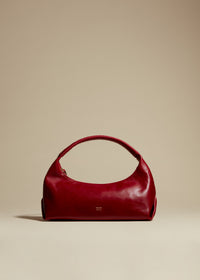 Sac à main Remi en cuir - Rouge Red