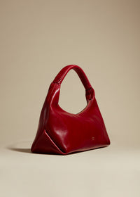 Sac à main Remi en cuir - Rouge Red