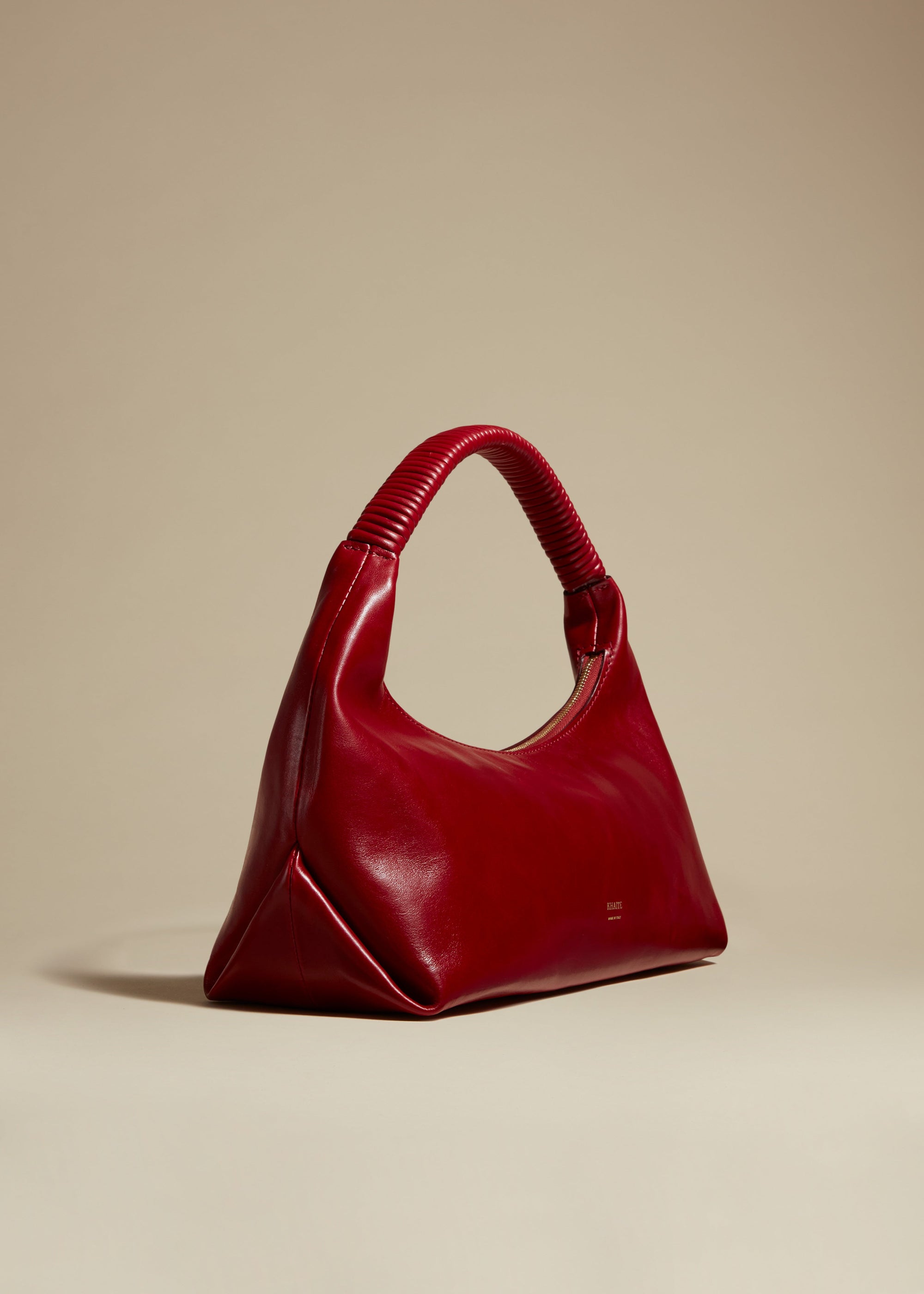 Sac à main Remi en cuir - Rouge Red