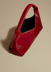 Sac à main Remi en cuir - Rouge Red