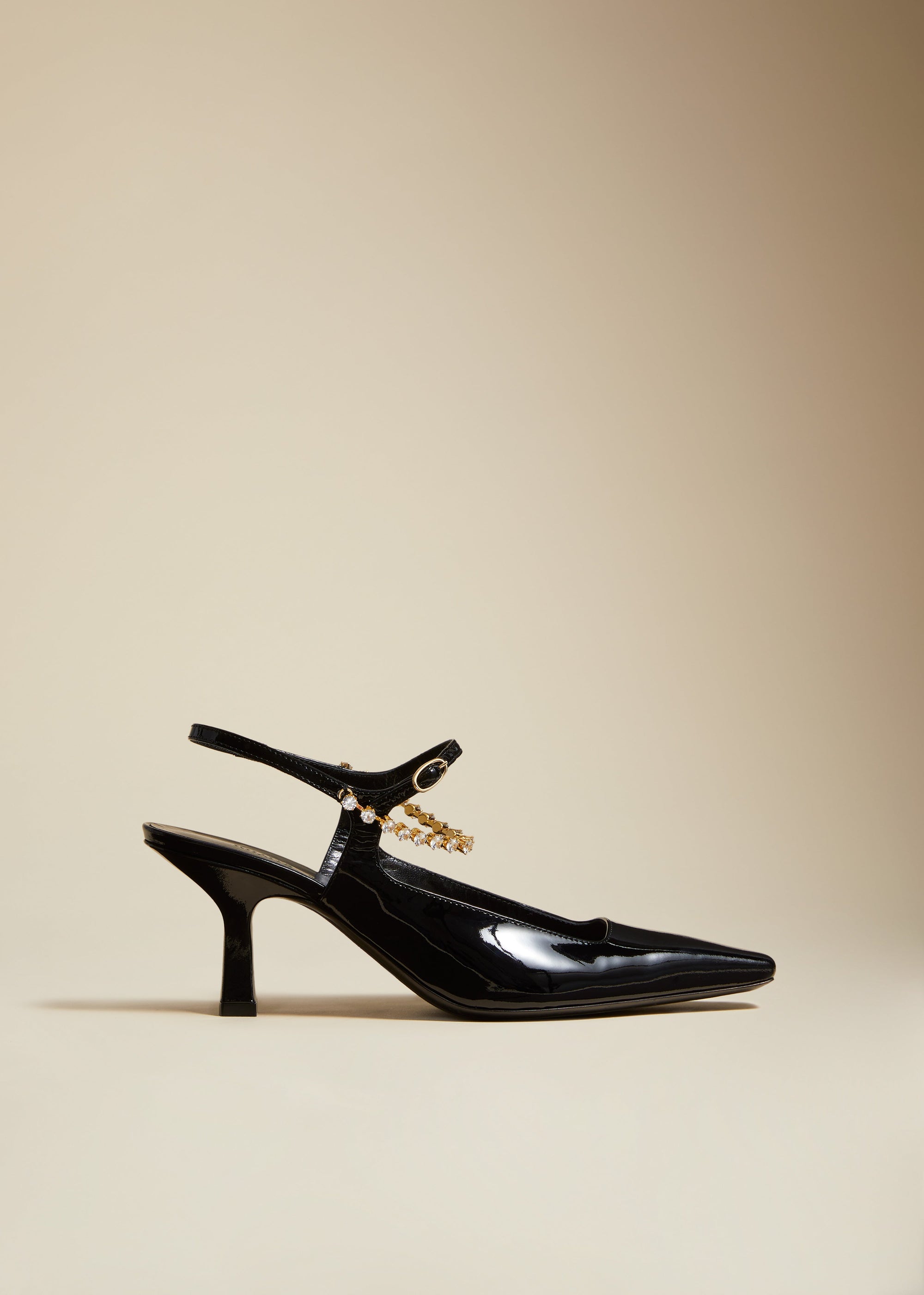Escarpins Sidney en cuir - Black