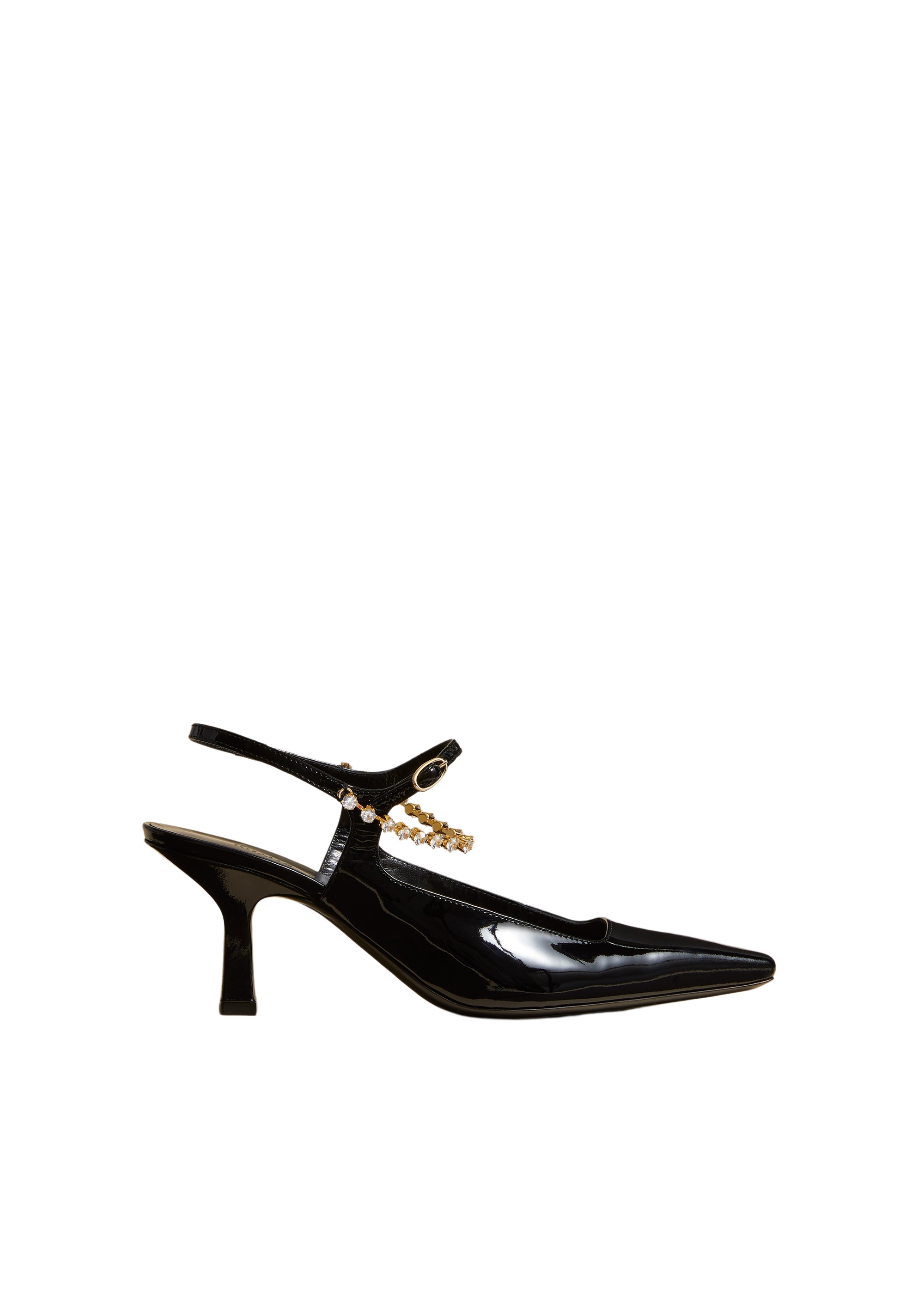 Escarpins Sidney en cuir - Black