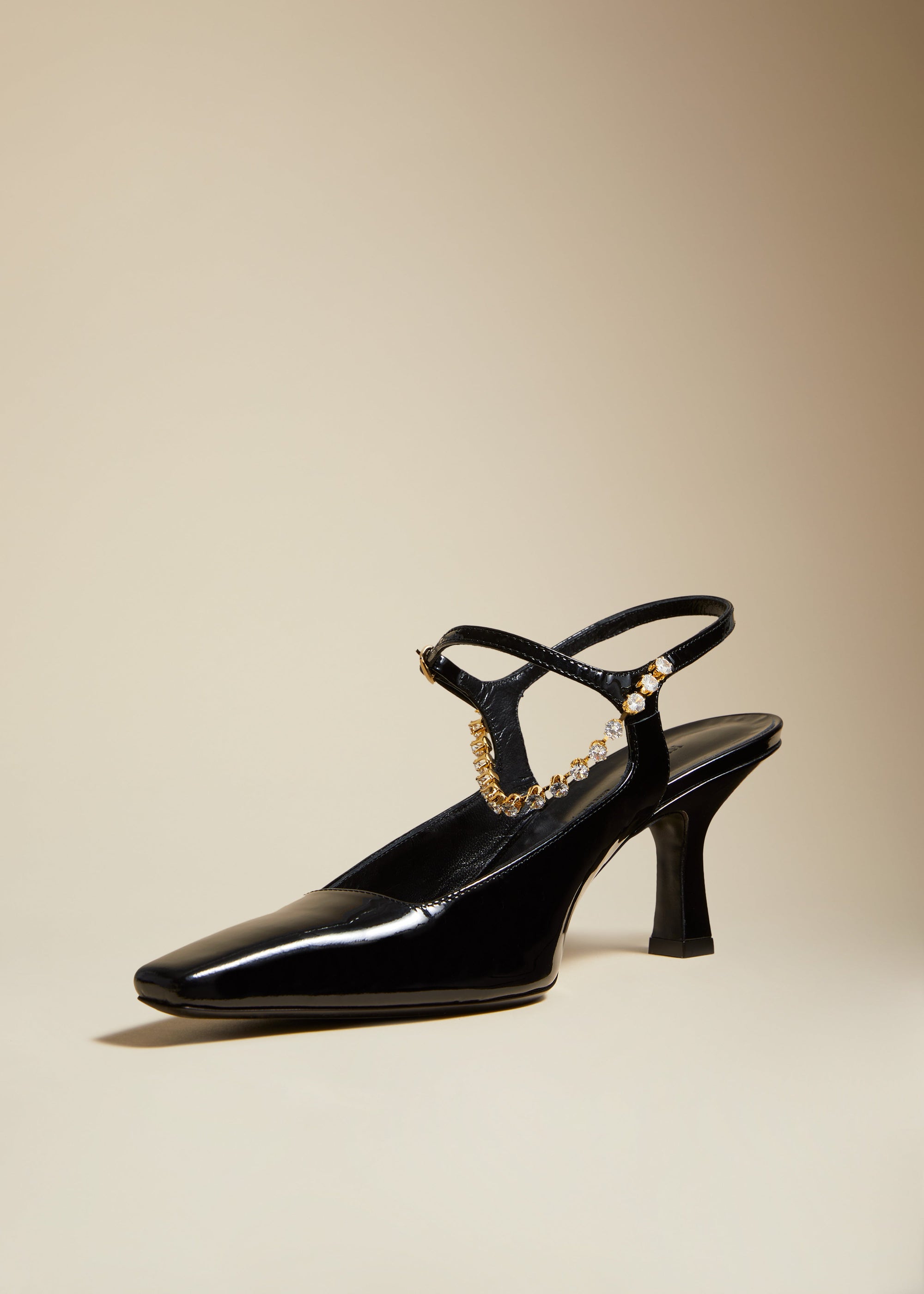 Escarpins Sidney en cuir - Black
