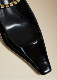 Escarpins Sidney en cuir - Black