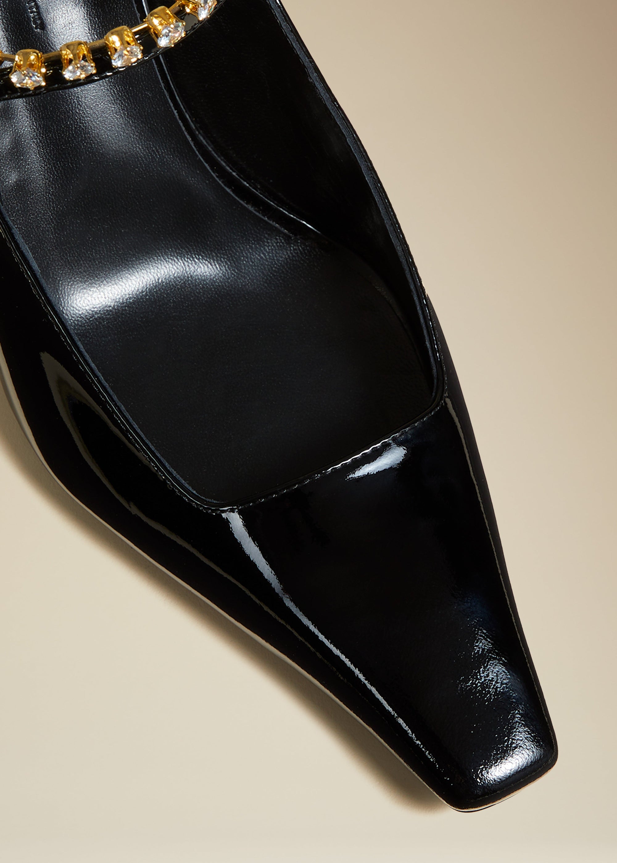 Escarpins Sidney en cuir - Black