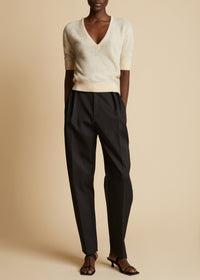 Pull Sierra en cachemire - Custard