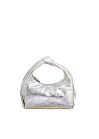 Petit sac à main Small en cuir - Silver