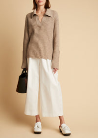Pull Stella en cachemire - Sepia