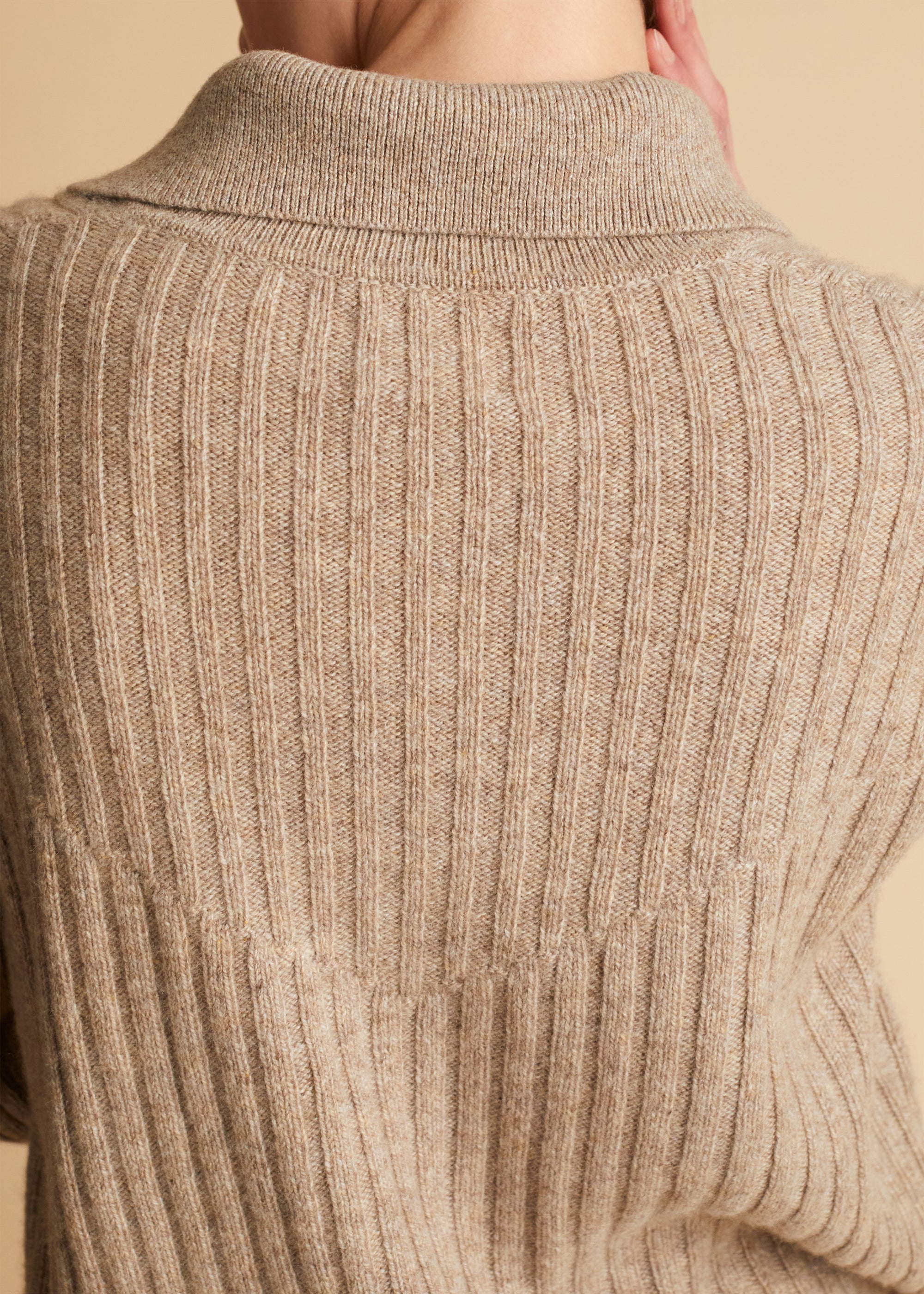 Pull Stella en cachemire - Sepia