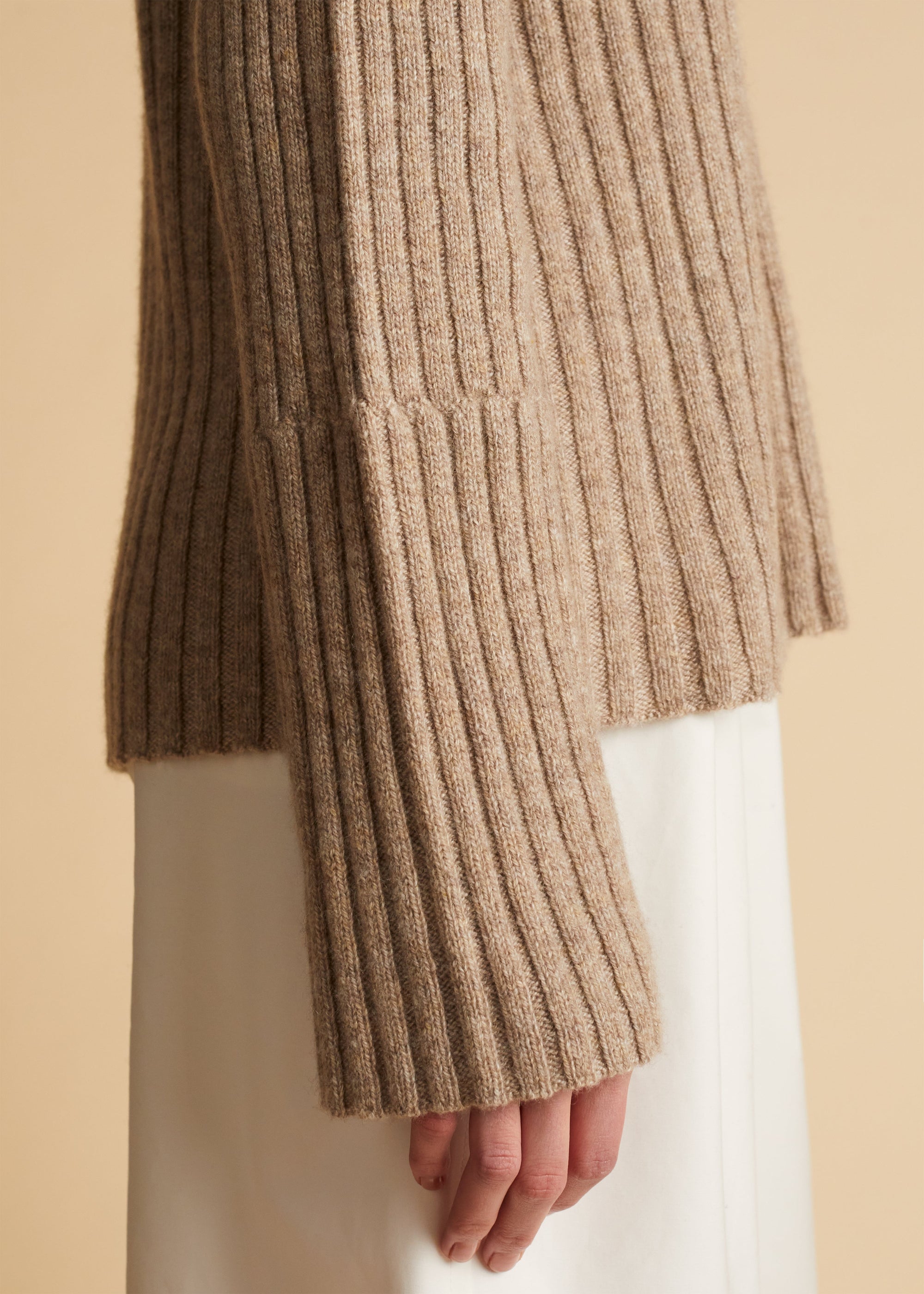 Pull Stella en cachemire - Sepia