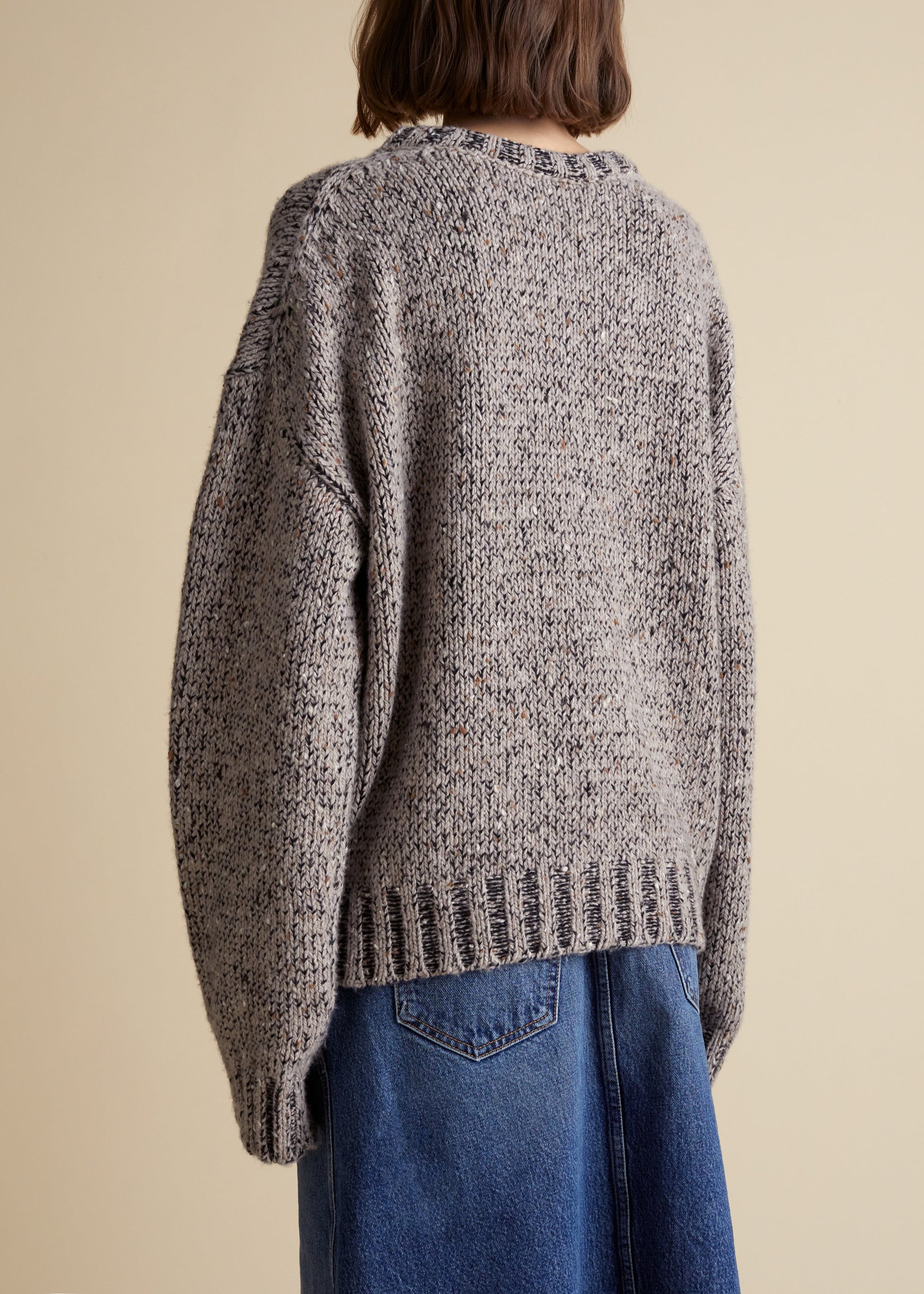 Pull Tabitha en cachemire - Biscuit