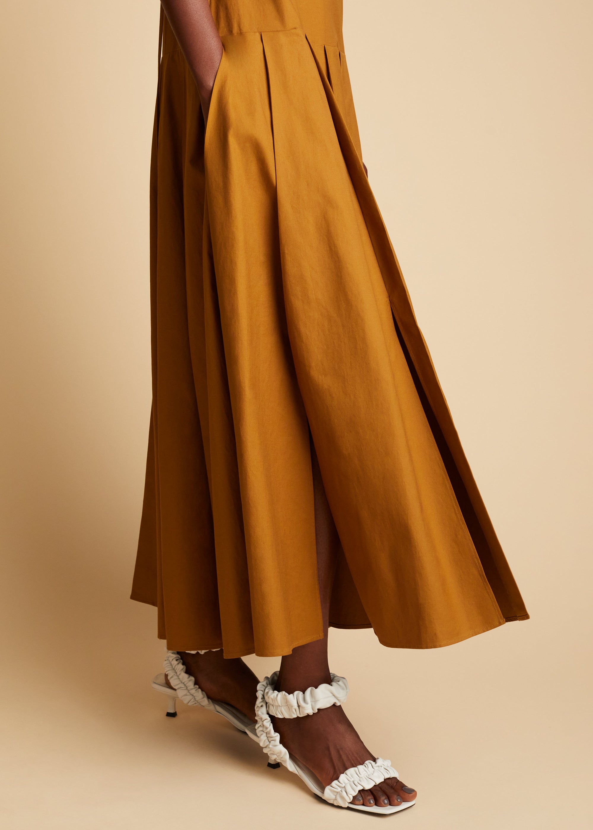 Robe Thea - Khaki Brown