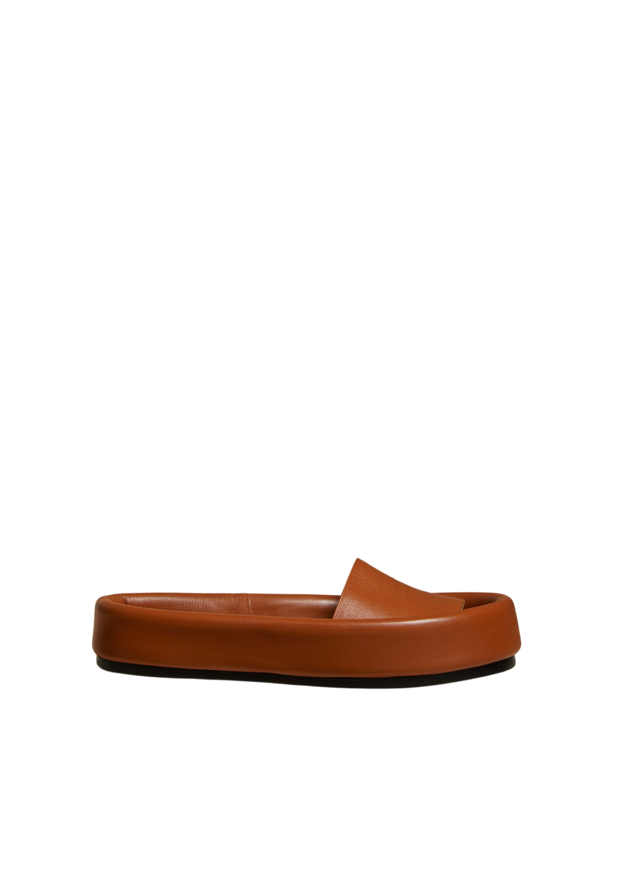 Sandales Venice en cuir - Caramel