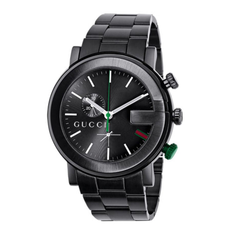 Montre à quartz G-Chrono à aiguille colorée - Black