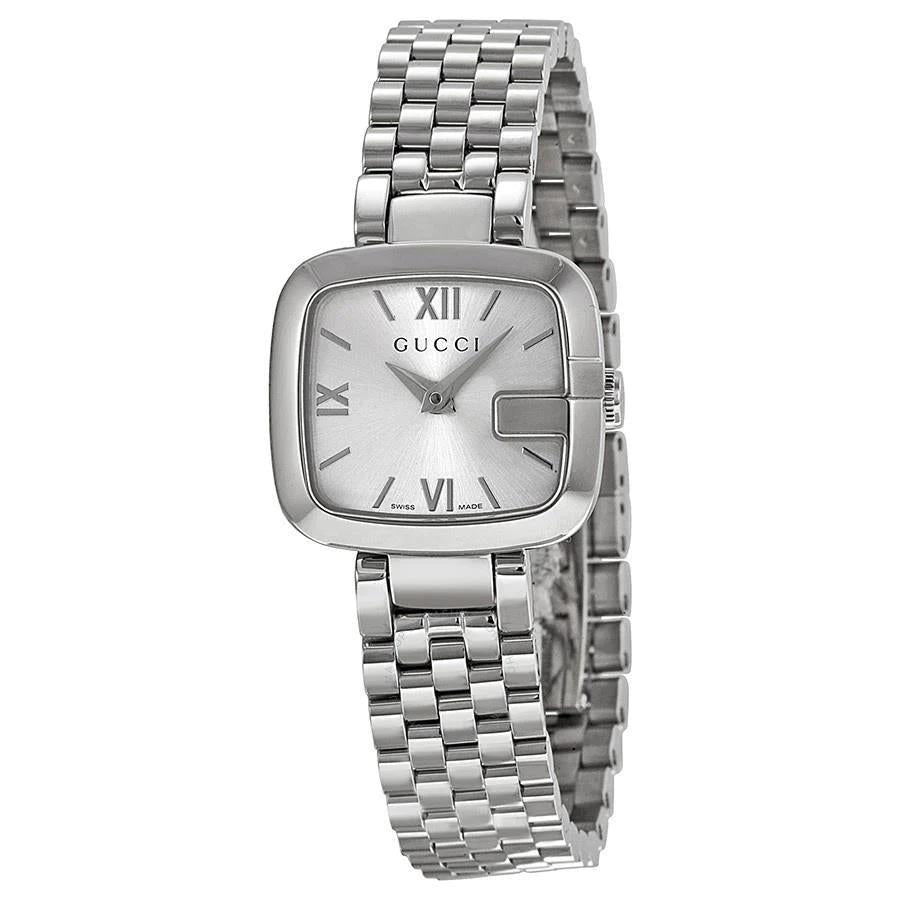 ZNO STOCK Montre à quartz G-Gucci en acier - Silver