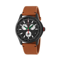 ZNO STOCK Montre à quartz G-Timeless en PVD noir - Black & Silver