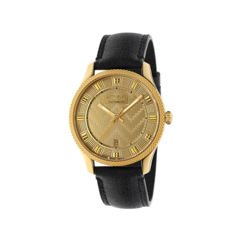 ZNO STOCK Montre automatique G-Timeless en or jaune PVD - Yellow