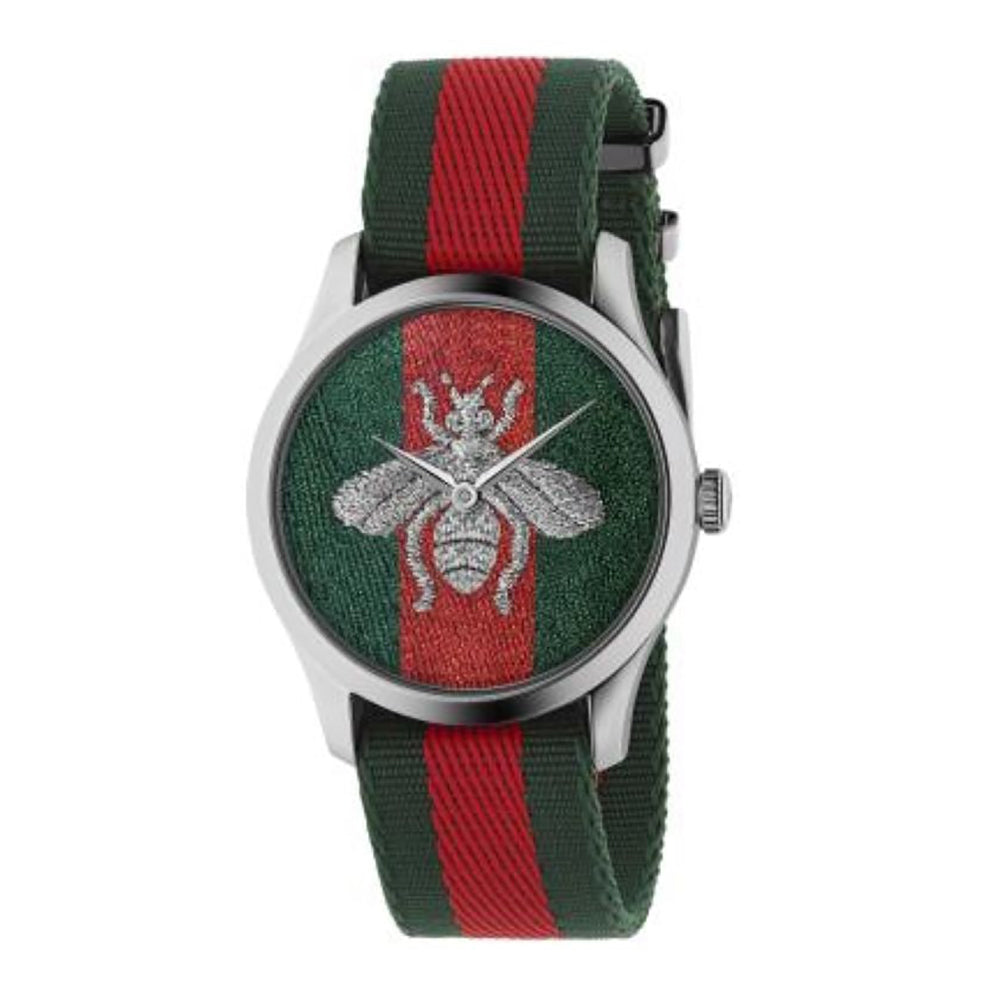 Montre à quartz G-Timeless Bee en acier - Multicolor