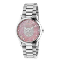 Montre à quartz G-Timeless en acier - Pink
