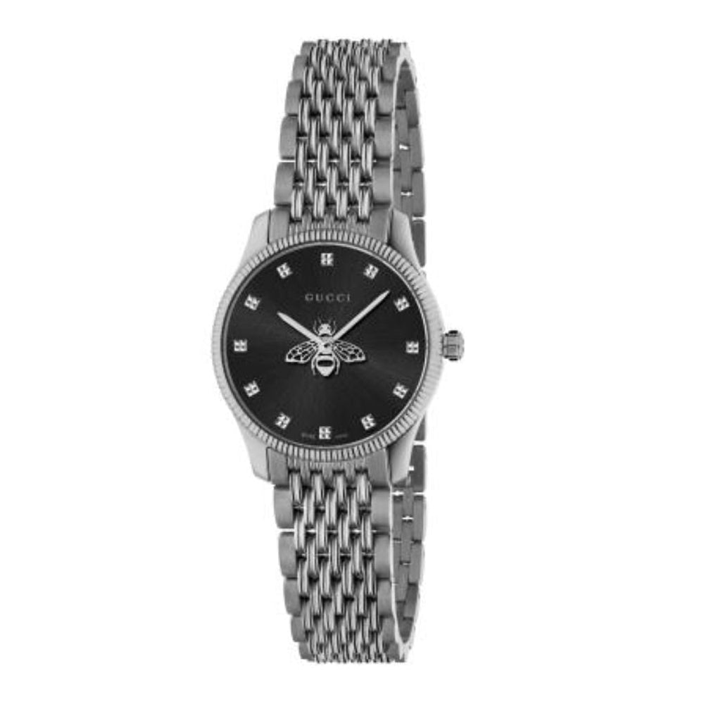 Montre à quartz G-Timeless Small en acier - Black
