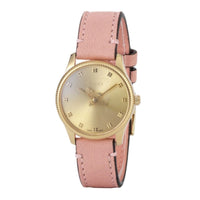 Montre à quartz G-Timeless Small Bee en plaqué or - Pink