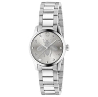 ZNO STOCK Montre à quartz G-Timeless à cadran abeille en acier - Silver