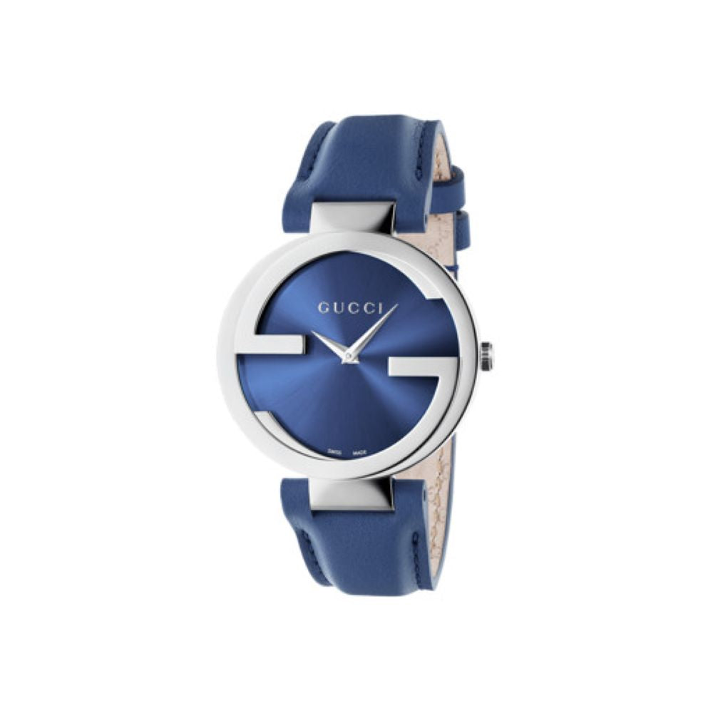 ZNO STOCK Montre à quartz Interlocking en acier - Blue