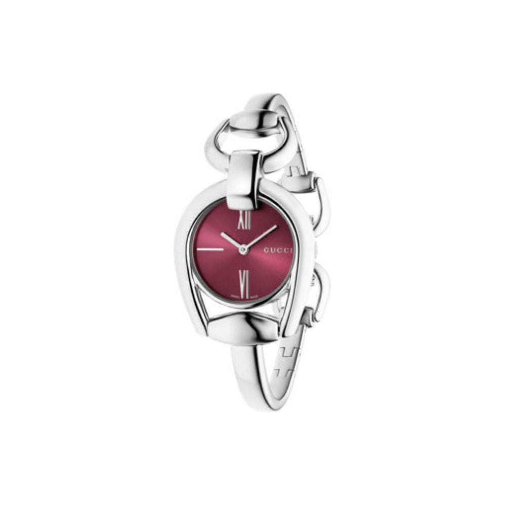 ZNO STOCK Montre à quartz Horsebit Small en acier - Red