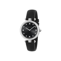 ZNO STOCK Montre à quartz Diamantissima en acier - Black