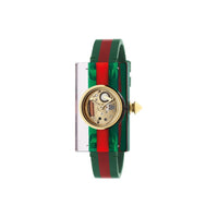 ZNO STOCK Montre à quartz Vintage Web Skeleton regular - Green & Red