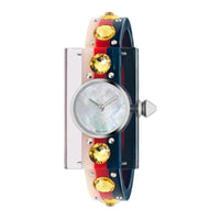 Montre à quartz Vintage Web Stud & Nacre - Cream