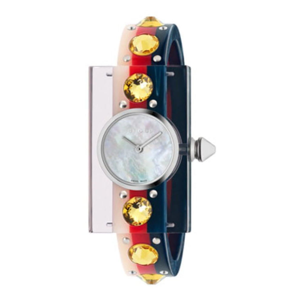 Montre à quartz Vintage Web Stud & Nacre - Cream