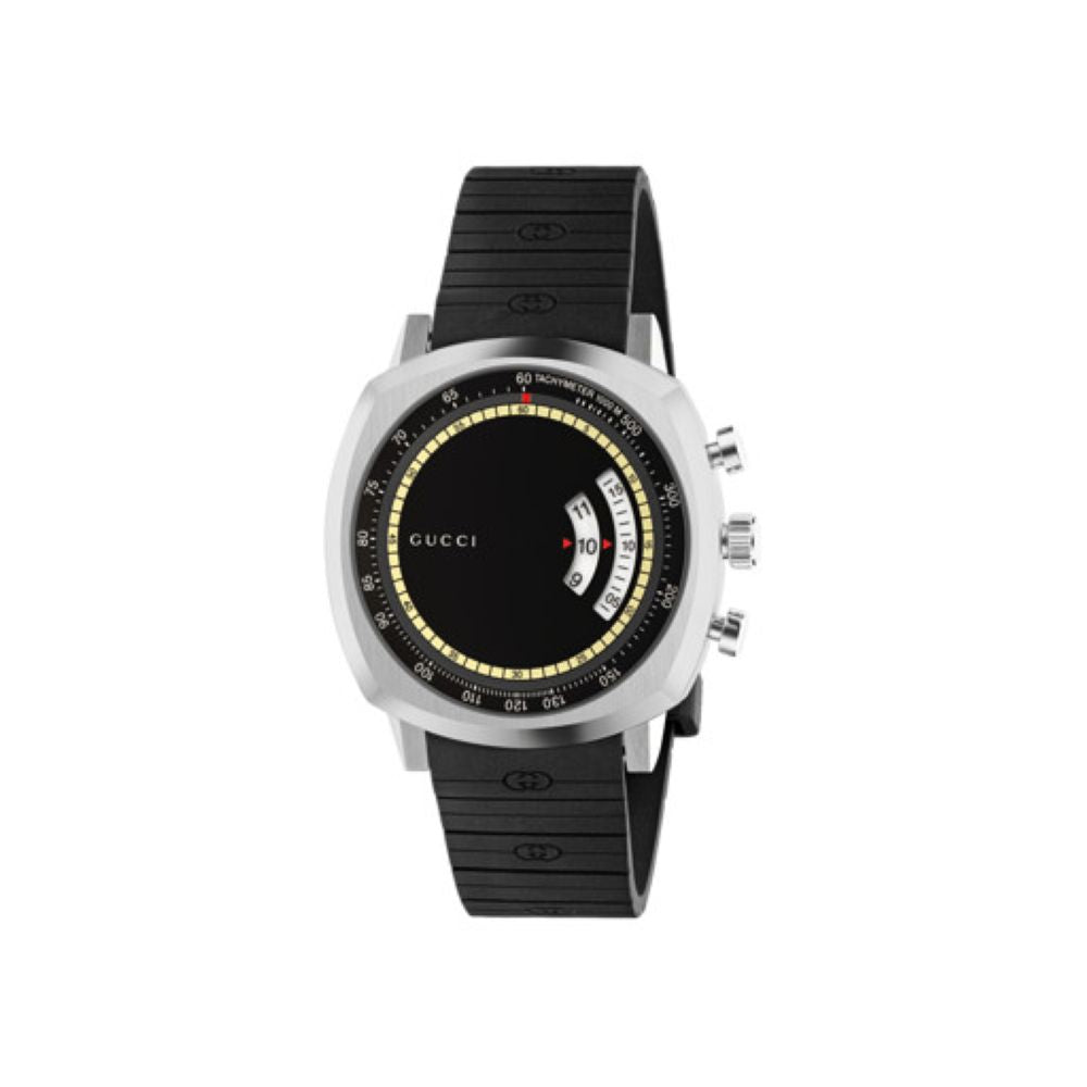 Montre à quartz Grip 40 mm en acier - Black