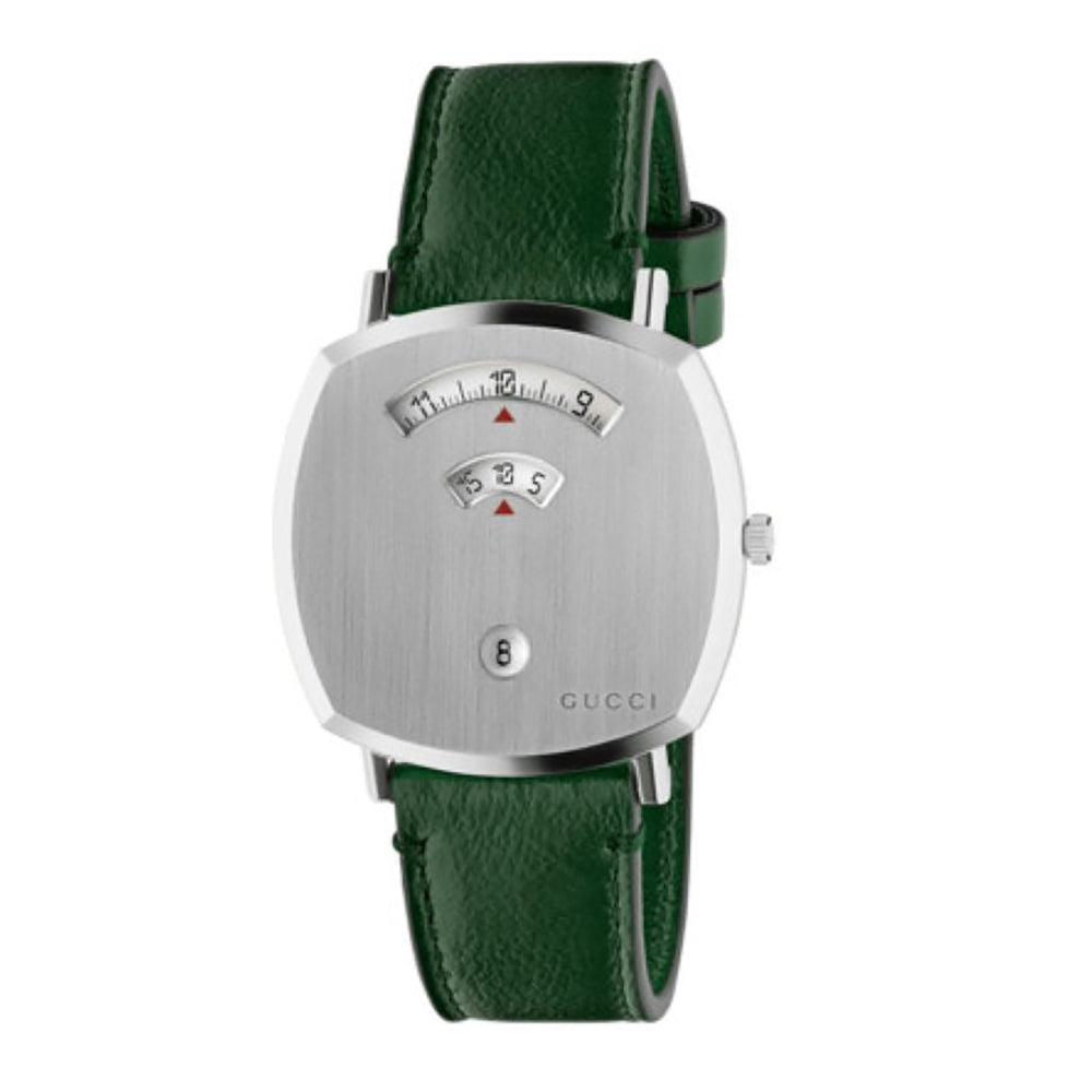 Montre à quartz Grip 38 mm en acier - White & Green