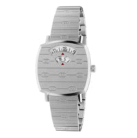 ZNO STOCK Montre à quartz Grip 27 mm en acier - White