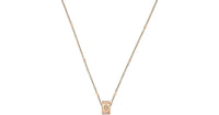 ZNO STOCK Collier Icon en or rose 18K - White