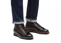 Bottines Coxbridge - Noir graphite Velours