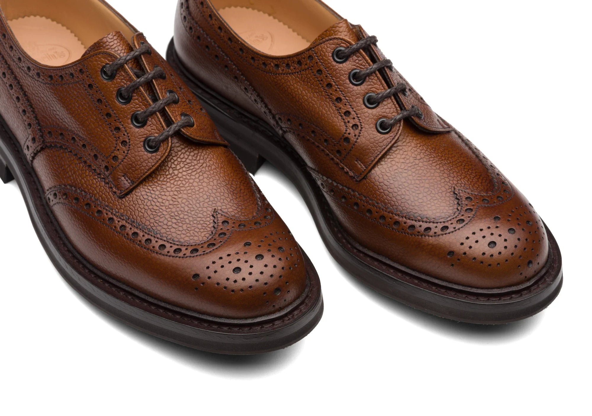 Derbies Oxford Mc - Noisette Grainé