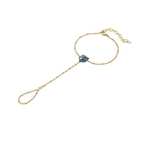 Bracelet Le Marche Des Merveilles en or jaune 18K & Nacre, Topaze et Spinel - White