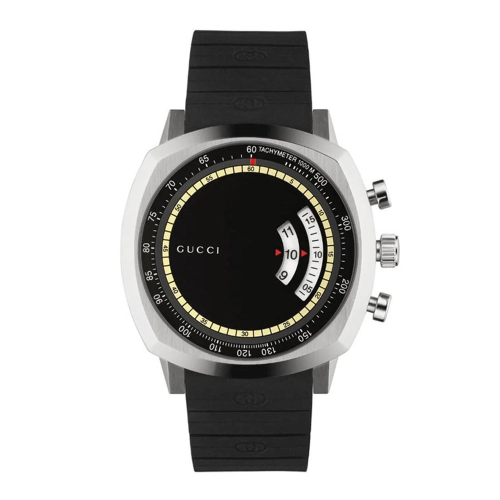 Montre à quartz Grip 40 mm en acier - Black